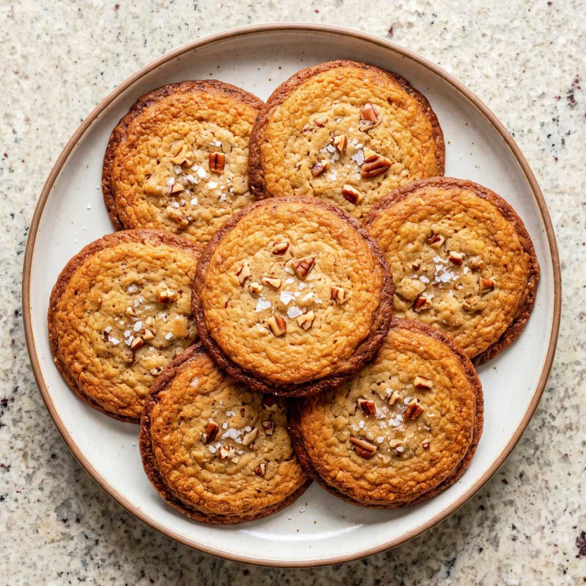 Keto Cottage Cheese Brown Butter Pecan Cookies