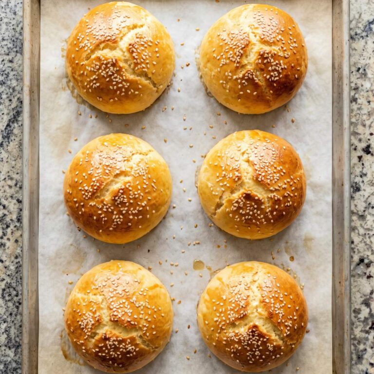 Keto Cottage Cheese Burger Buns