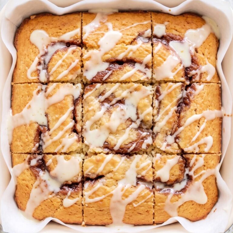 Keto Cottage Cheese Cinnamon Roll Cake
