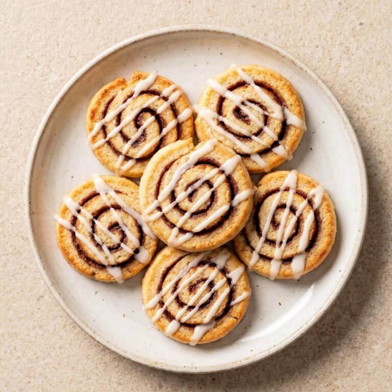 Keto Cottage Cheese Cinnamon Roll Cookies