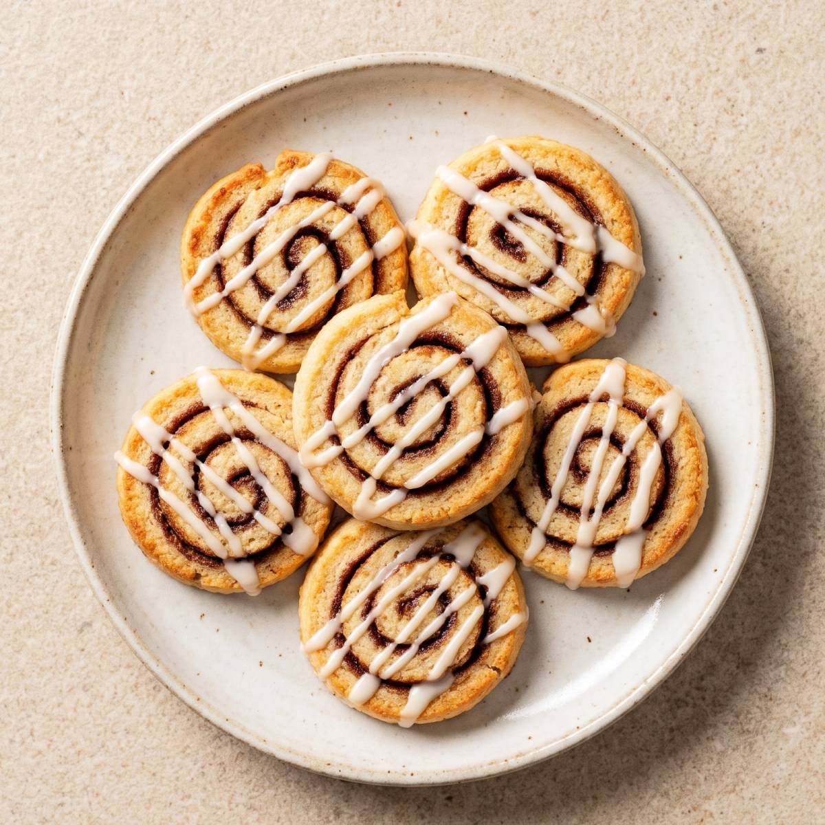 Keto Cottage Cheese Cinnamon Roll Cookies