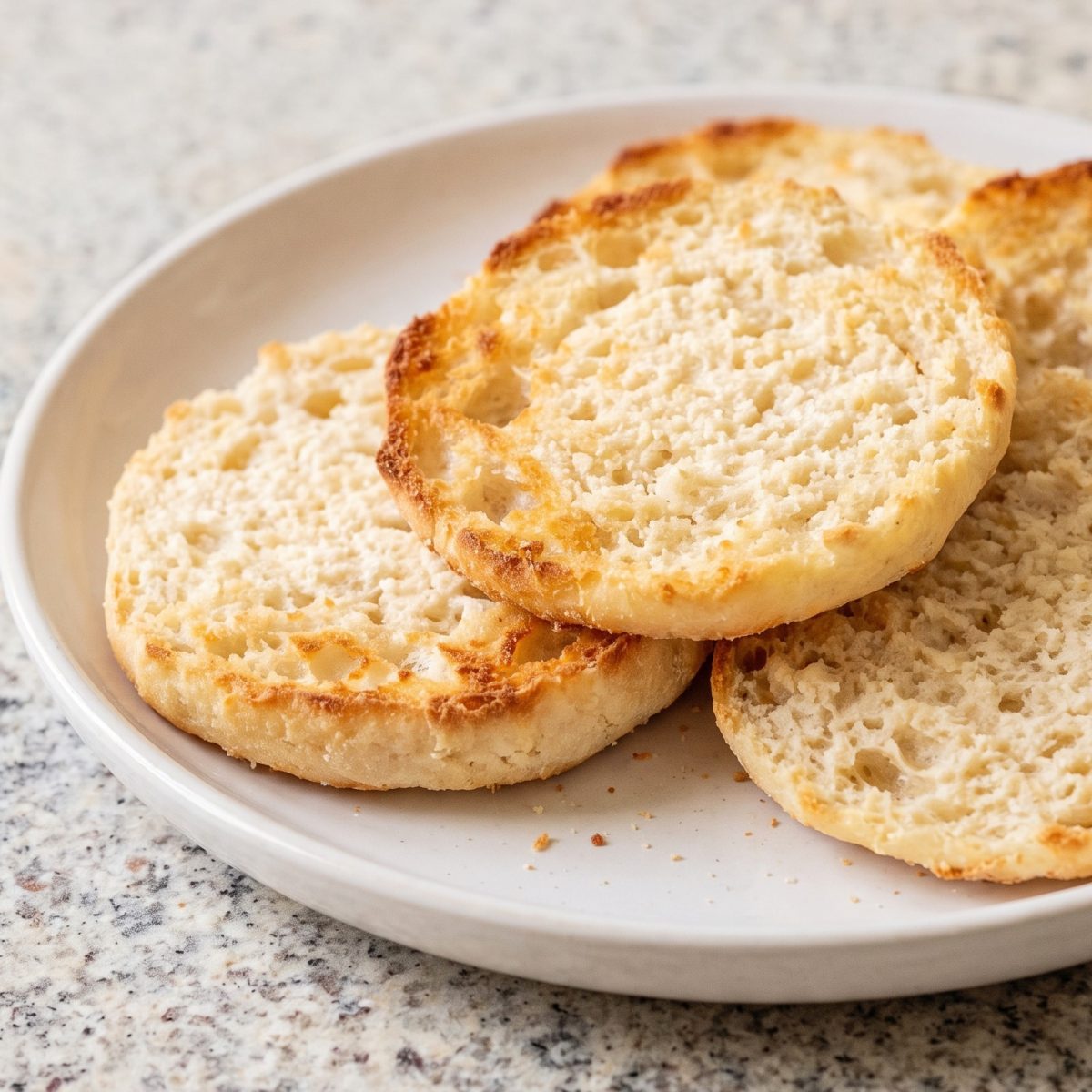 Keto Cottage Cheese English Muffins
