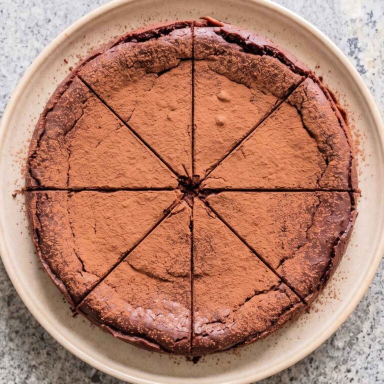 Keto Cottage Cheese Flourless Chocolate Cake