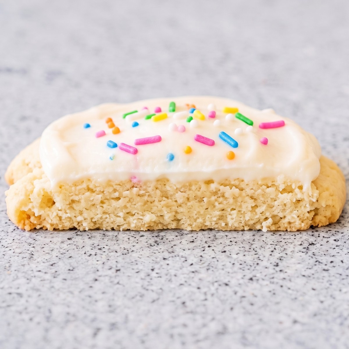 Keto Cottage Cheese Frosted Sugar Cookies