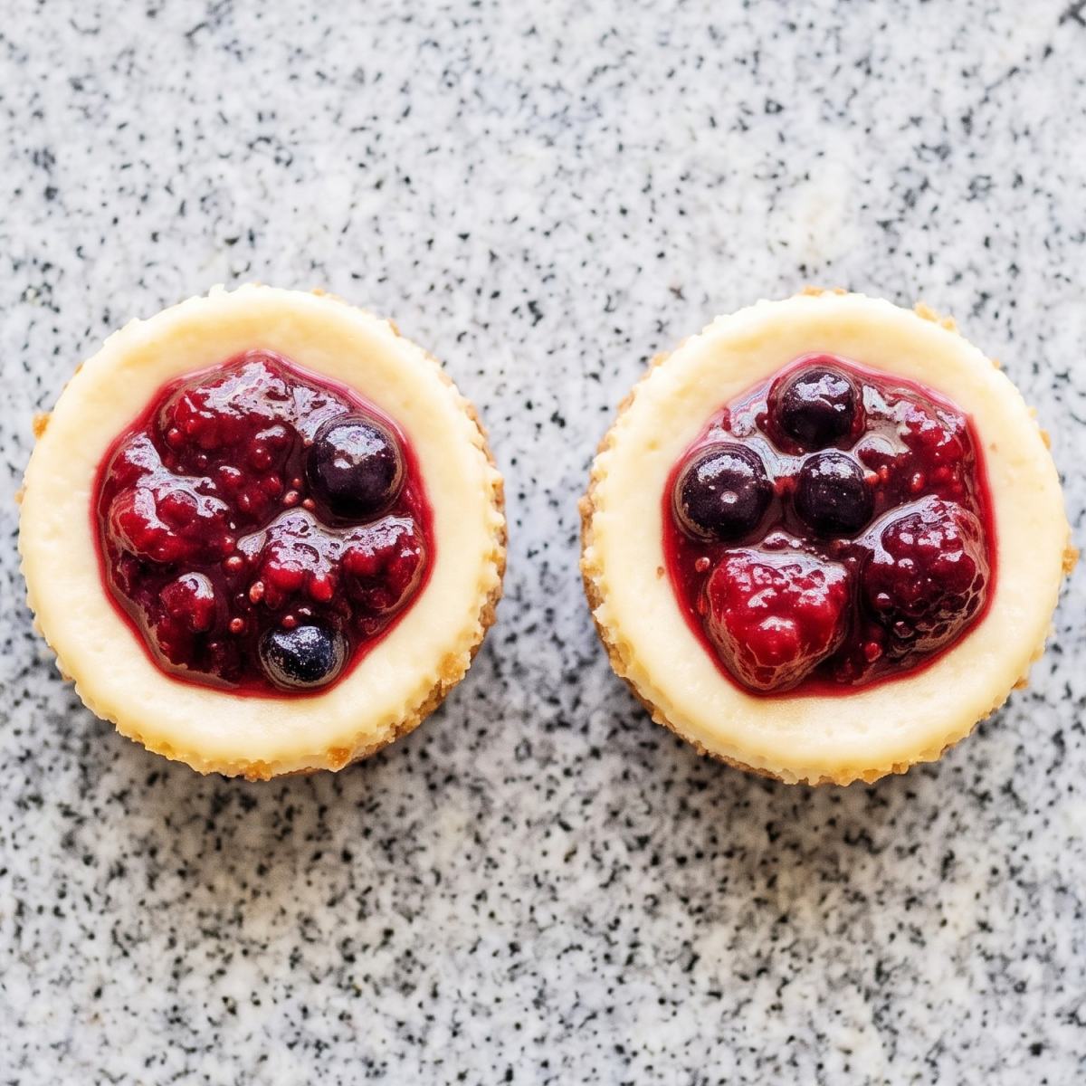 Keto Cottage Cheese Mini Cheesecakes