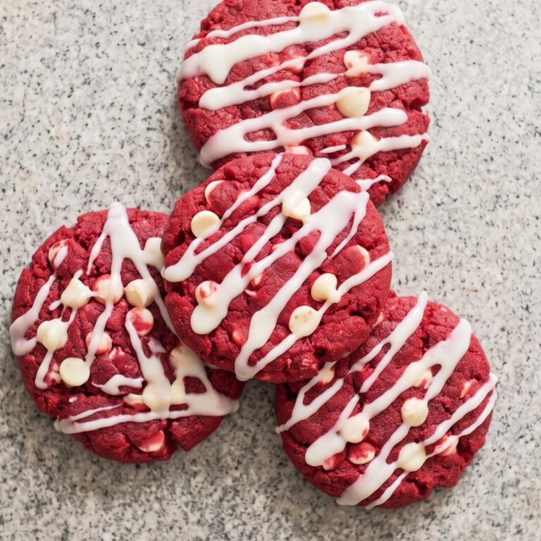 Keto Cottage Cheese Red Velvet Cookies