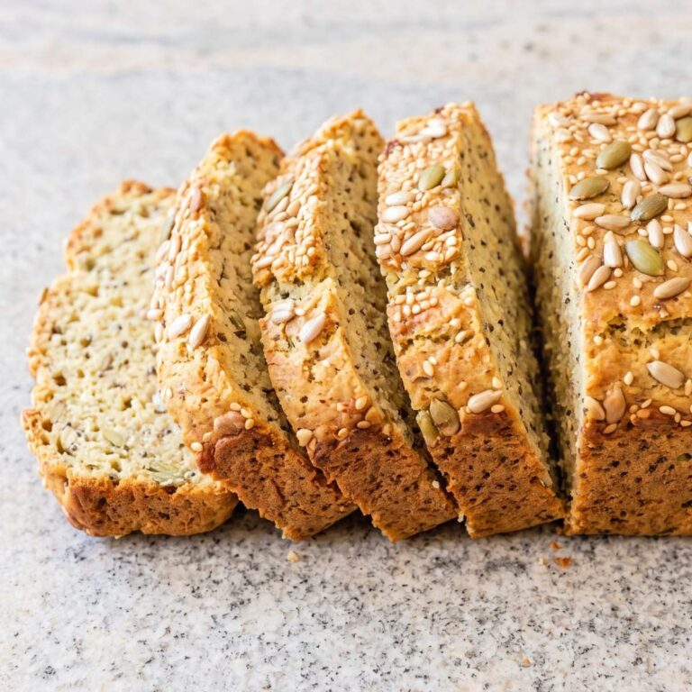 Keto Cottage Cheese Seeded Bread