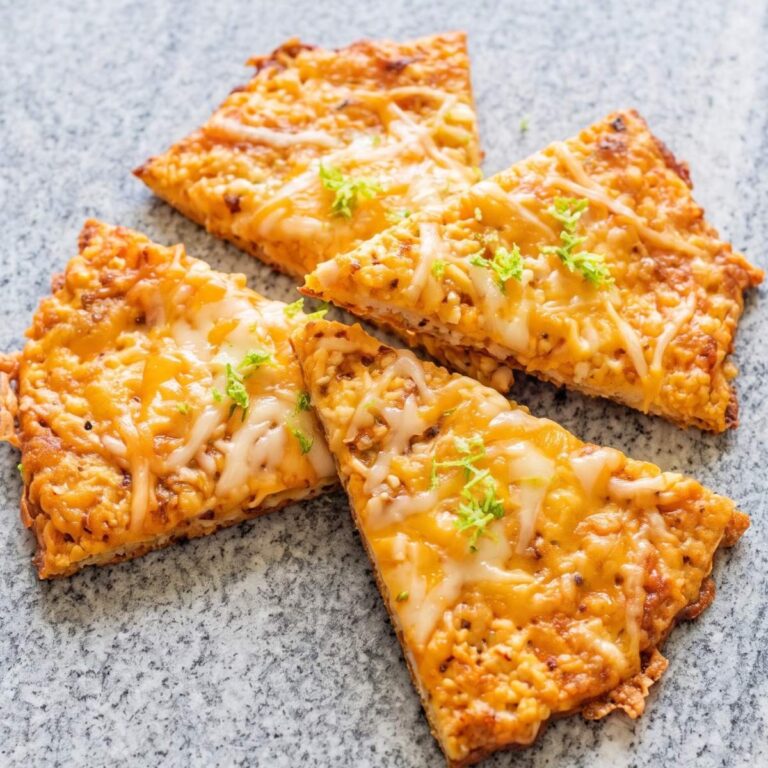 Keto Cottage Cheese Taco Crisps
