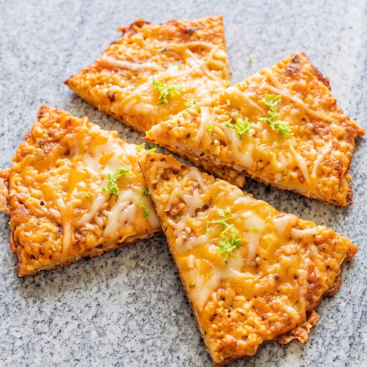 Keto Cottage Cheese Taco Crisps