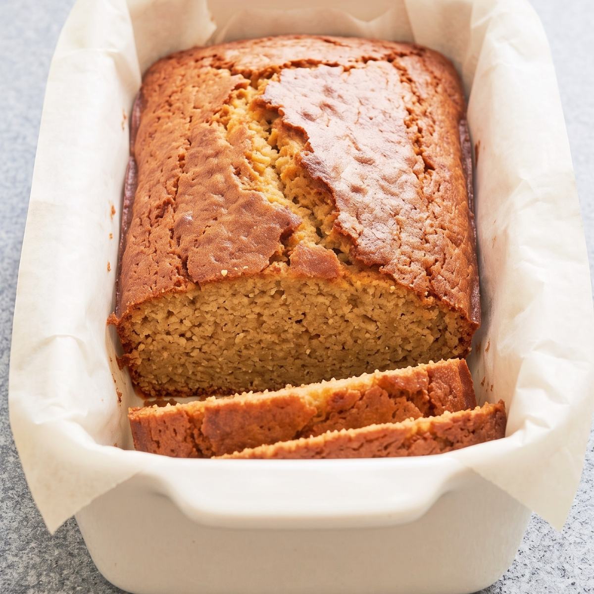 Keto Cottage Cheese Vanilla Pound Cake