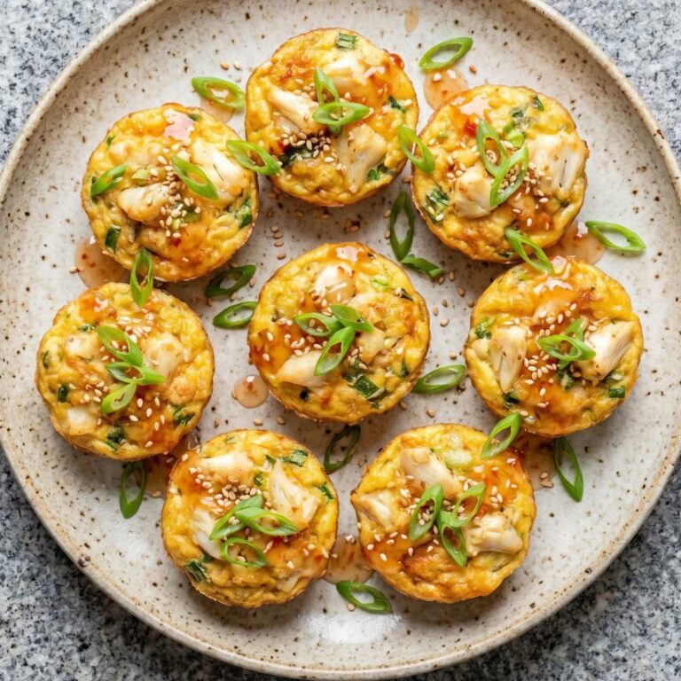Keto Crab Rangoon Egg Bites