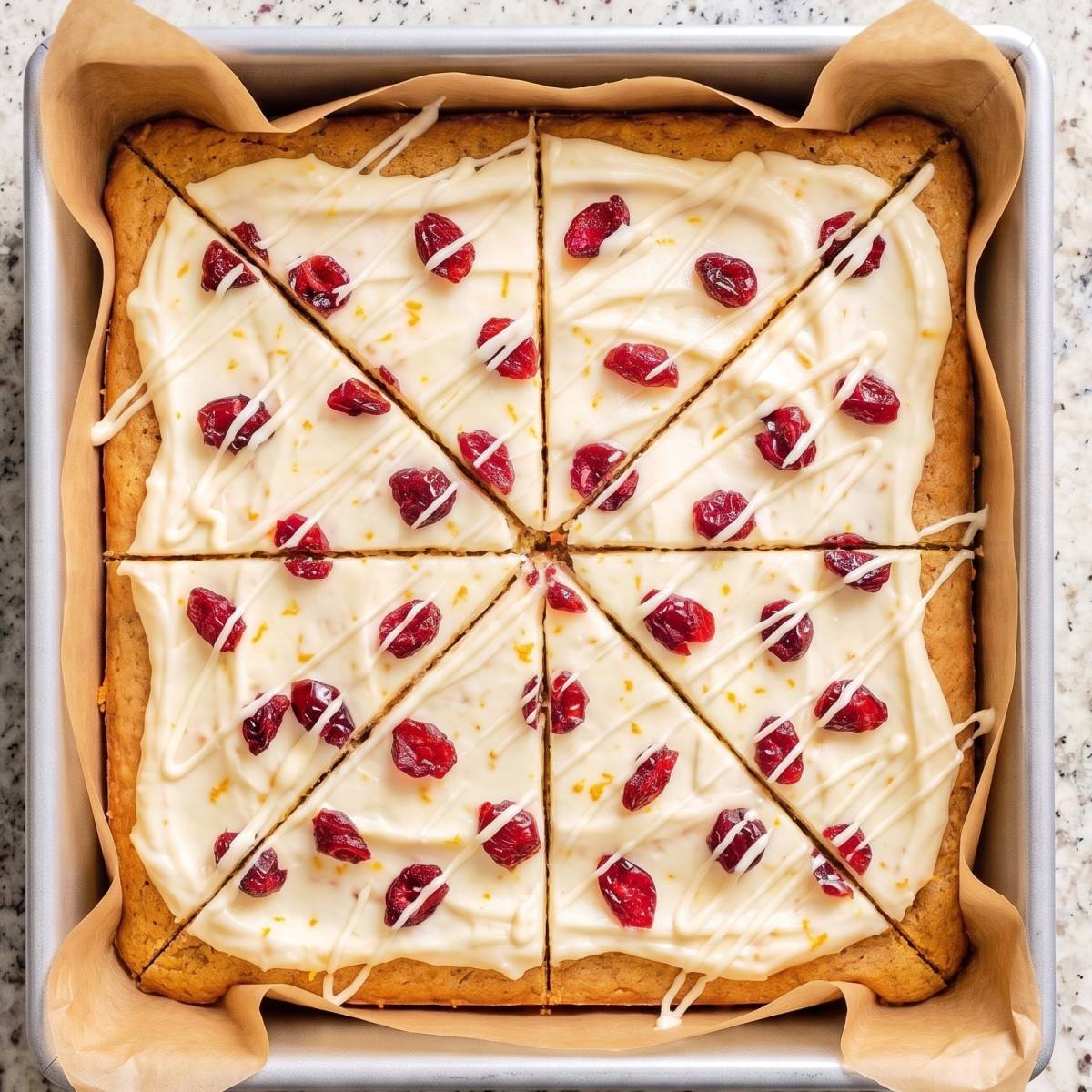 Keto Cranberry Bliss Bars