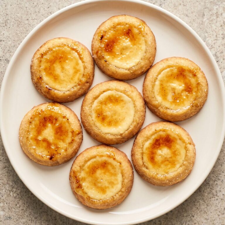 Keto Creme Brulee Cookies