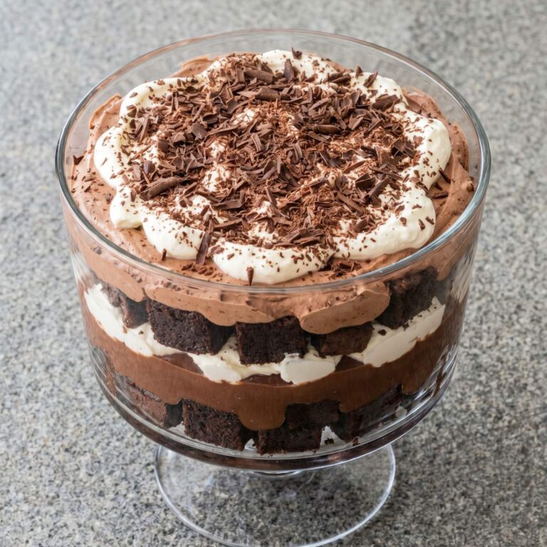 Keto Death by Chocolate Trifle