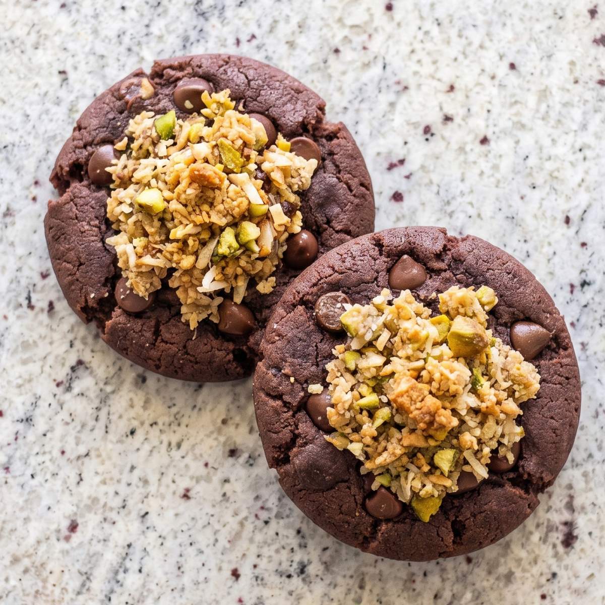 Keto Dubai Chocolate Cookies