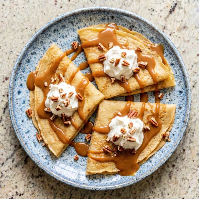 Keto Dulce de Leche Crepes