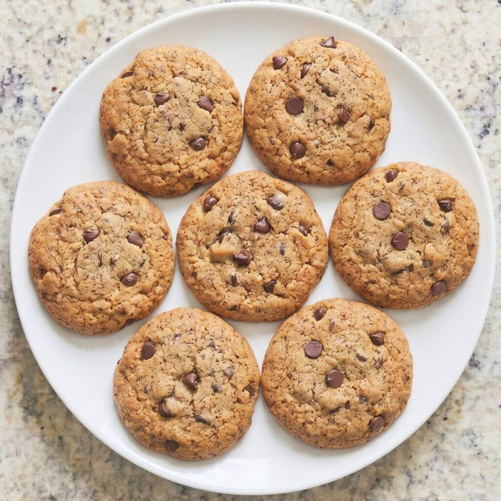 Keto Espresso Chocolate Chip Cookies