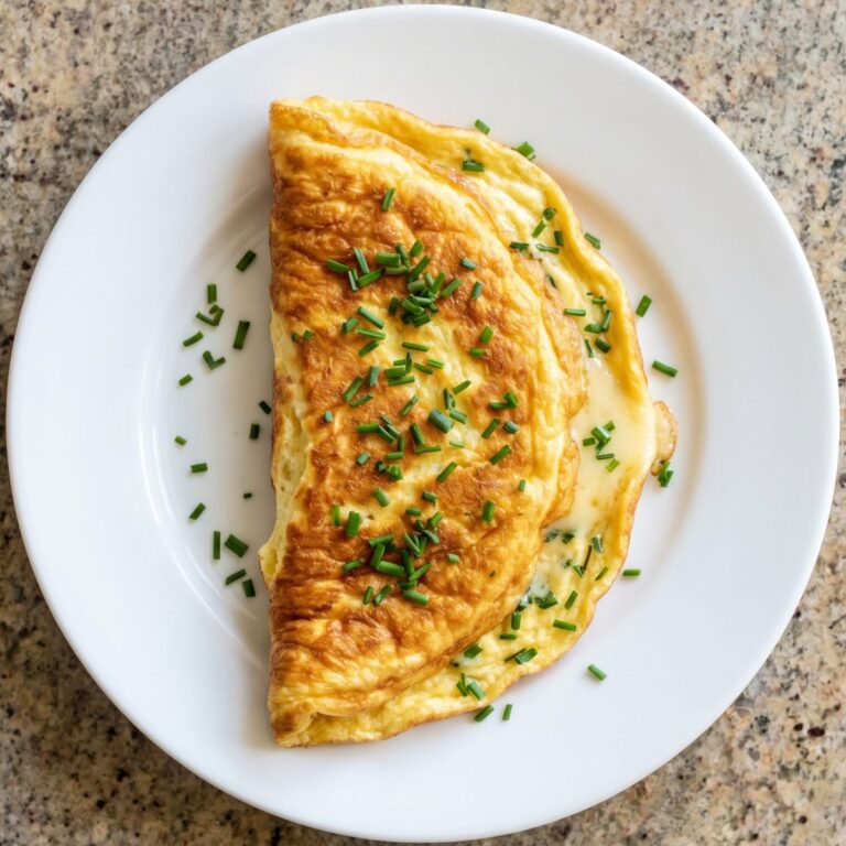 Keto Fluffy Souffle Omelette