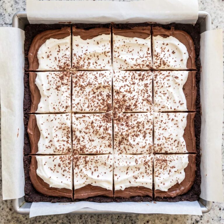 Keto French Silk Pie Bars