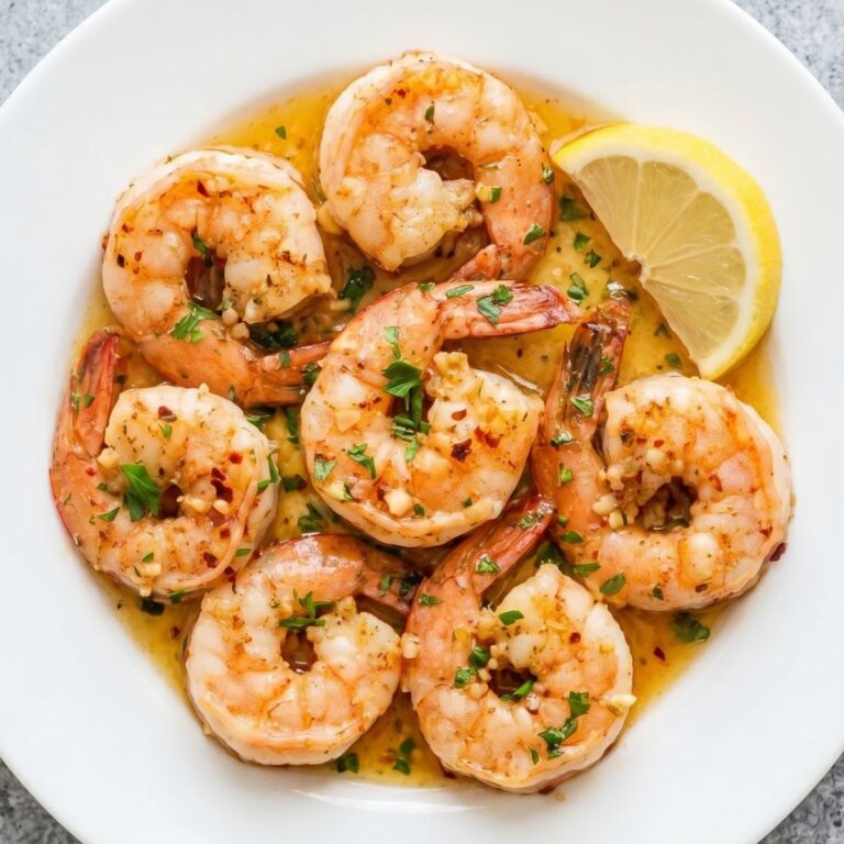 Keto Garlic Butter Shrimp Skillet