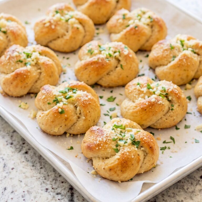 Keto Garlic Knots