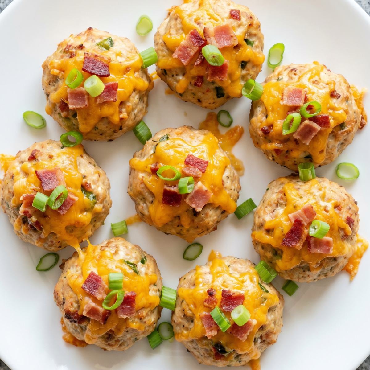 Keto Jalapeño Popper Meatballs