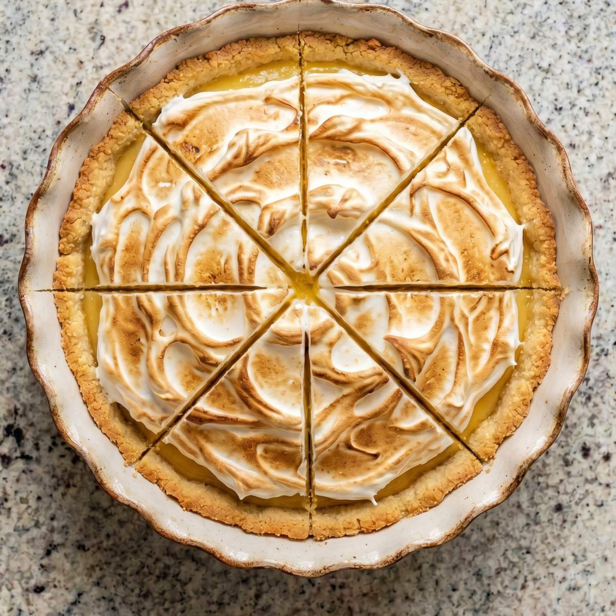 Keto Lemon Meringue Pie