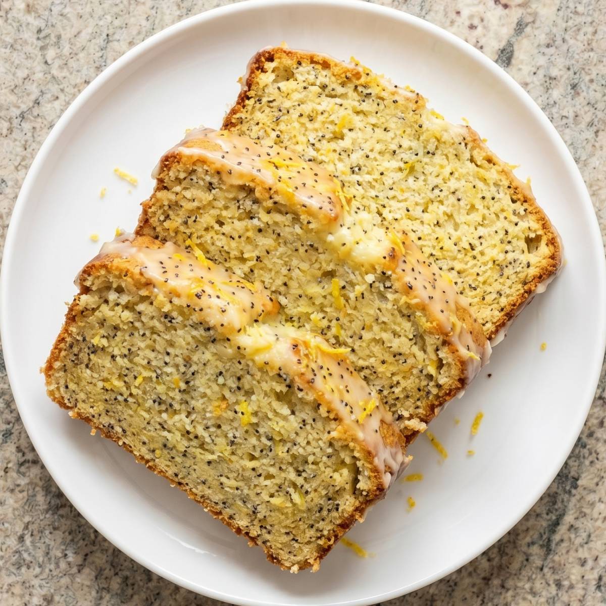 Keto Lemon Poppy Seed Loaf