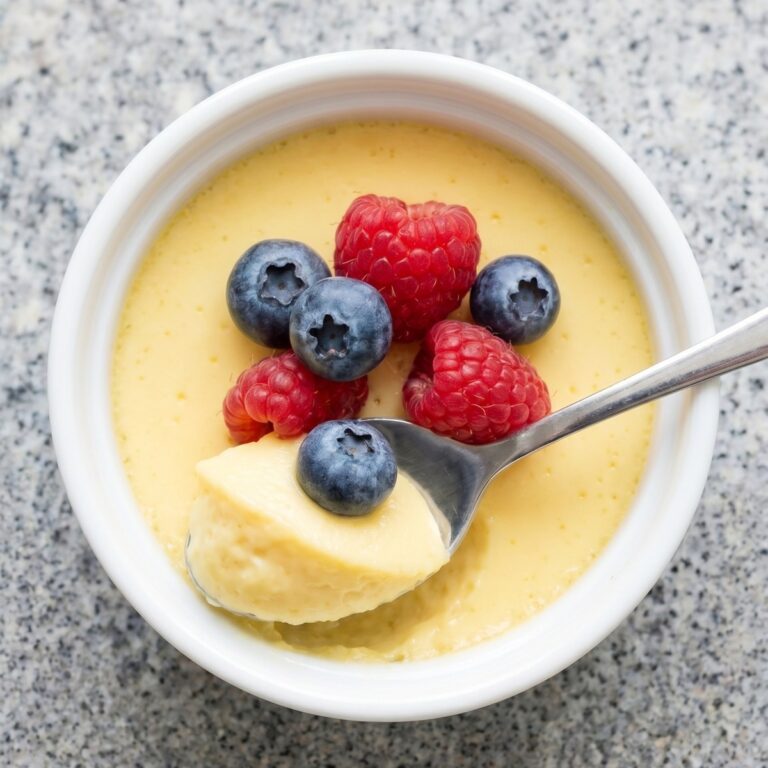 Keto Lemon Posset Cups