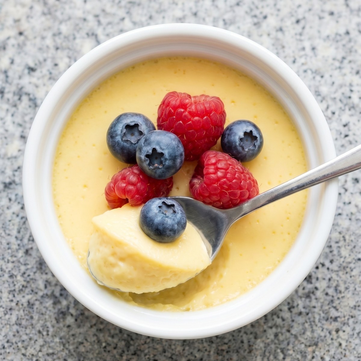 Keto Lemon Posset Cups