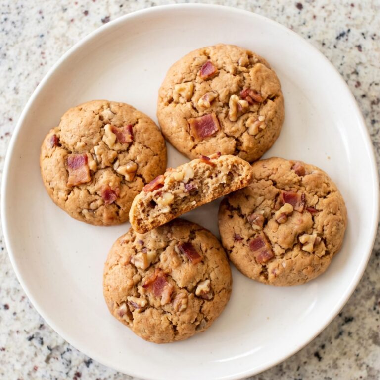 Keto Maple Bacon Cookies