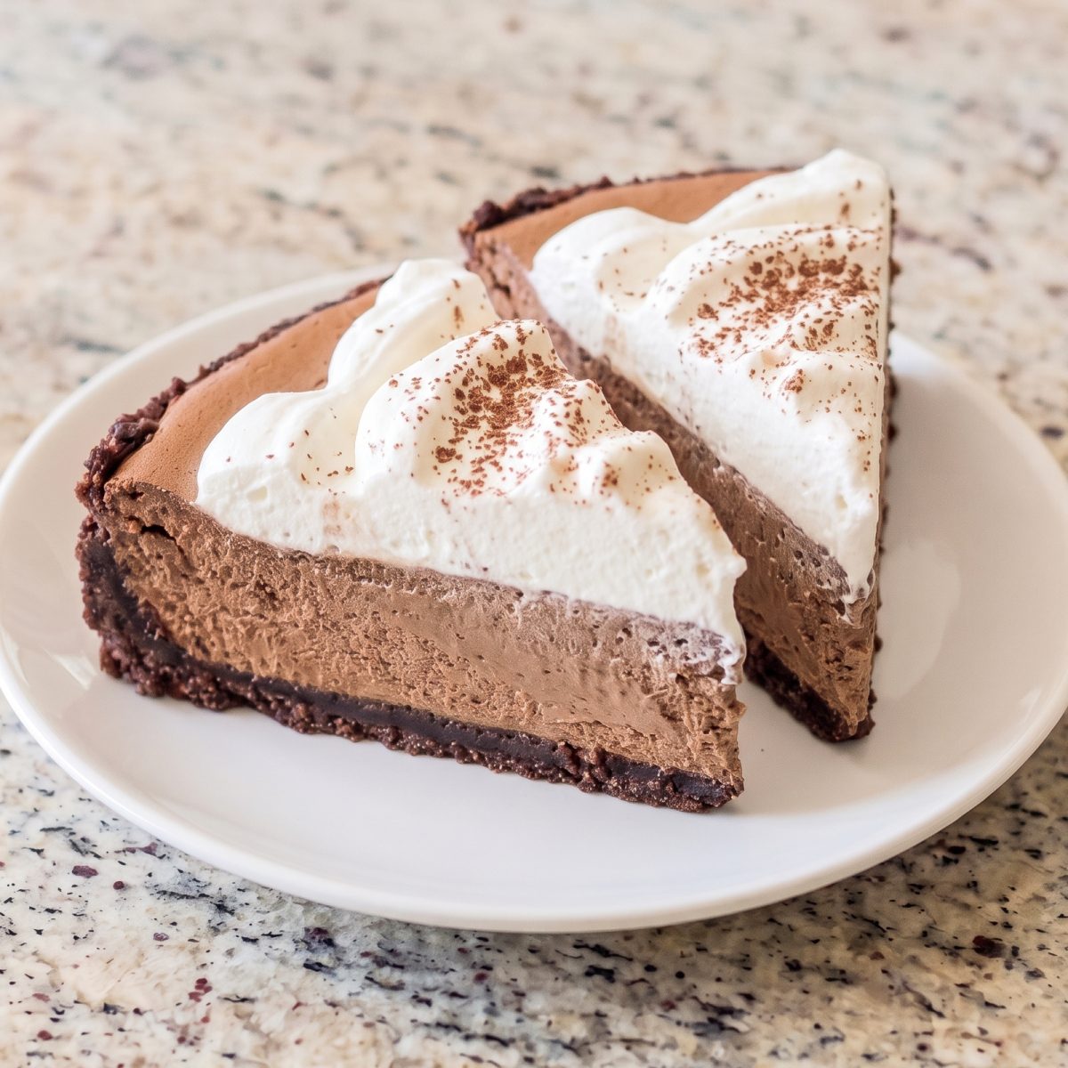 Keto Mocha Cloud Cheesecake
