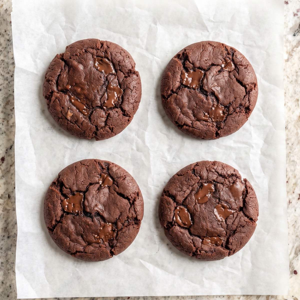 Keto Mocha Fudge Cookies