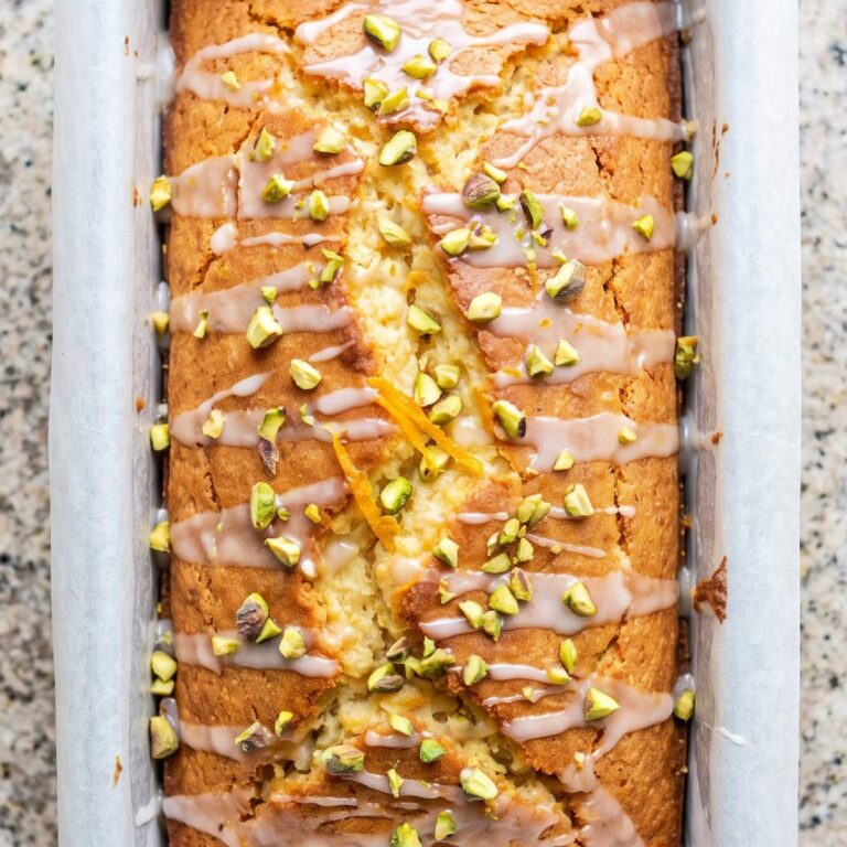Keto Orange Blossom Yogurt Cake