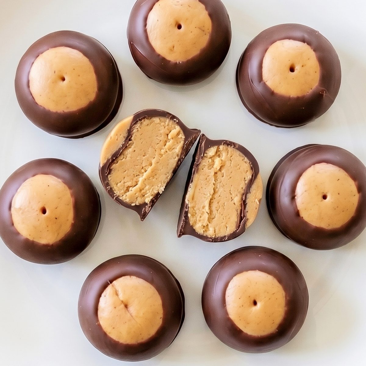 Keto Peanut Butter Buckeyes
