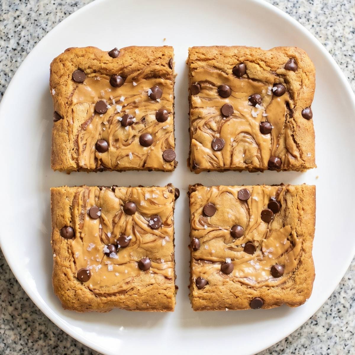 Keto Peanut Butter Cup Blondies