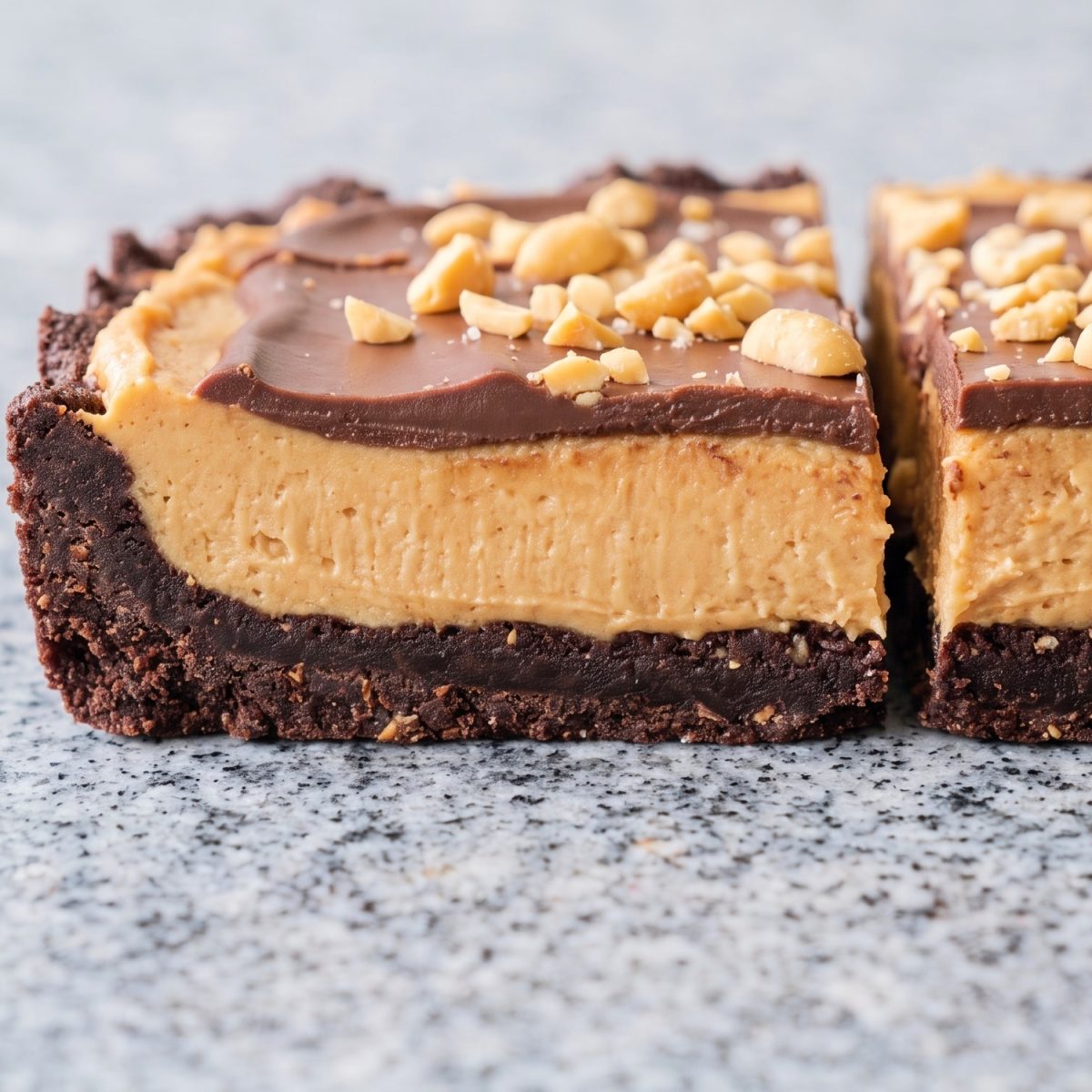 Keto Peanut Butter Pie Bars
