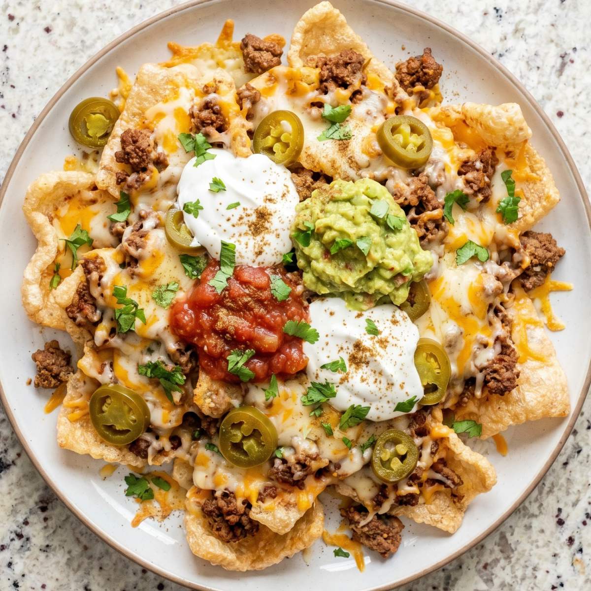 Keto Pork Rind Nachos