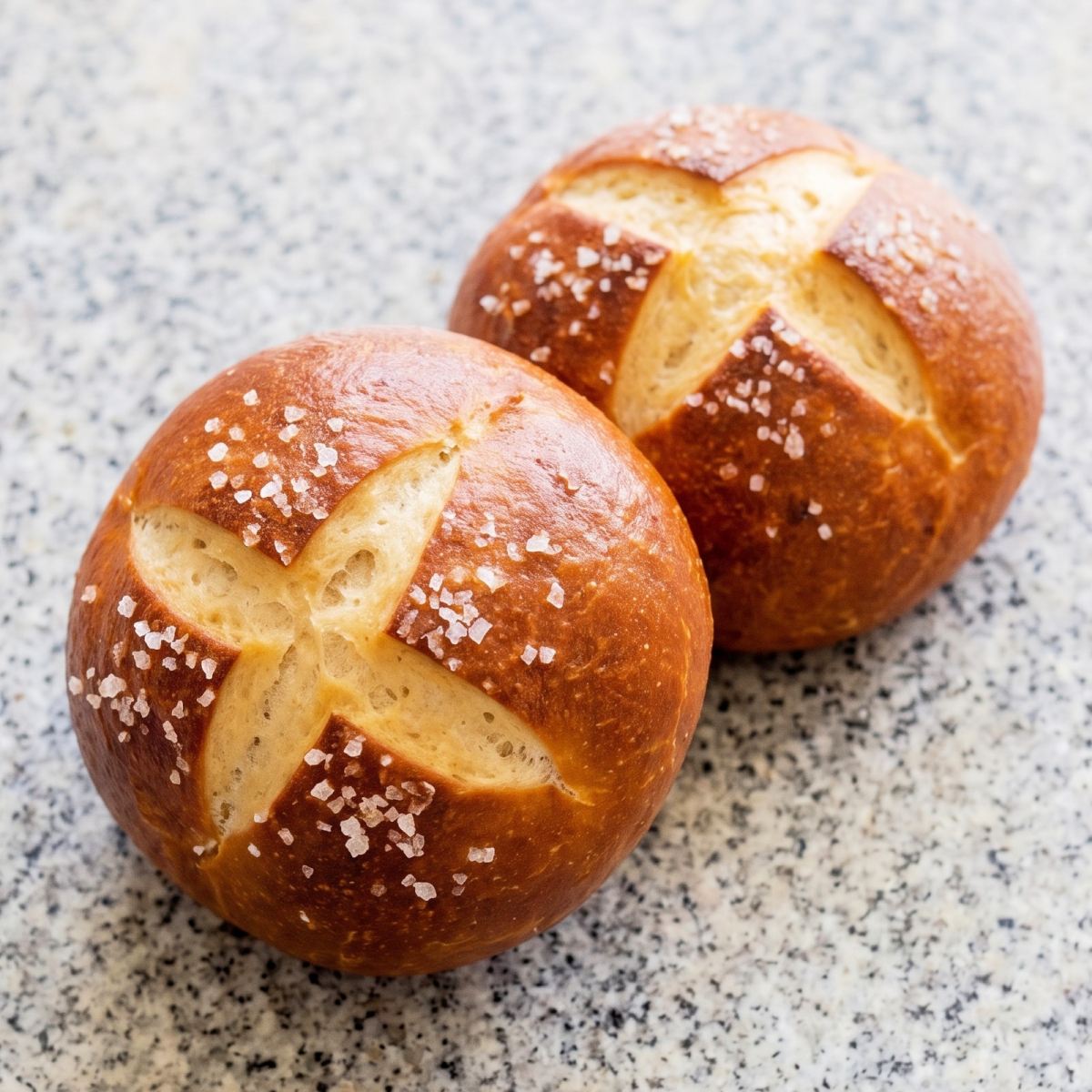 Keto Pretzel Buns