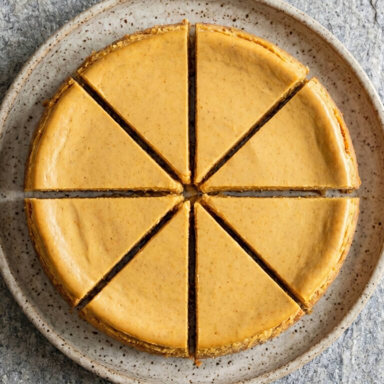 Keto Pumpkin Cheesecake