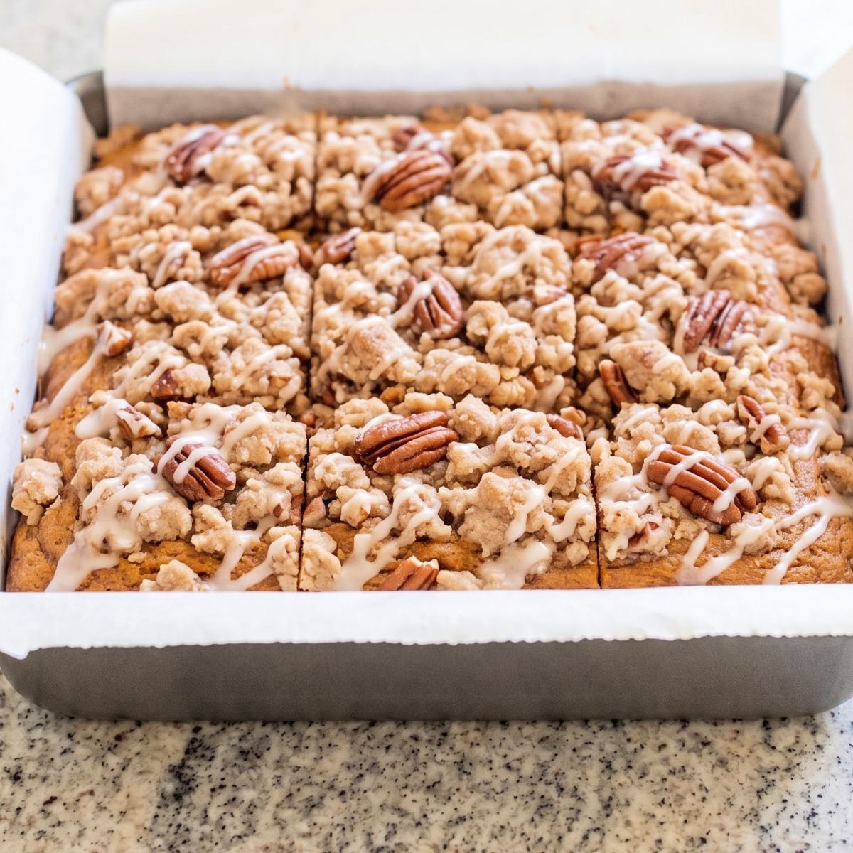 Keto Pumpkin Coffee Cake