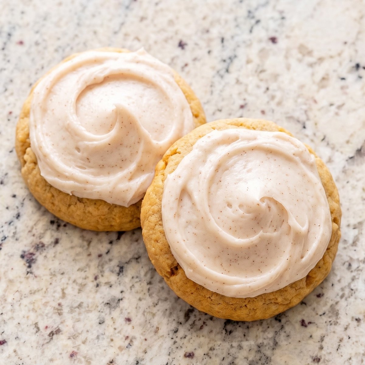 Keto Pumpkin Cookies with Cream Cheese Frosting