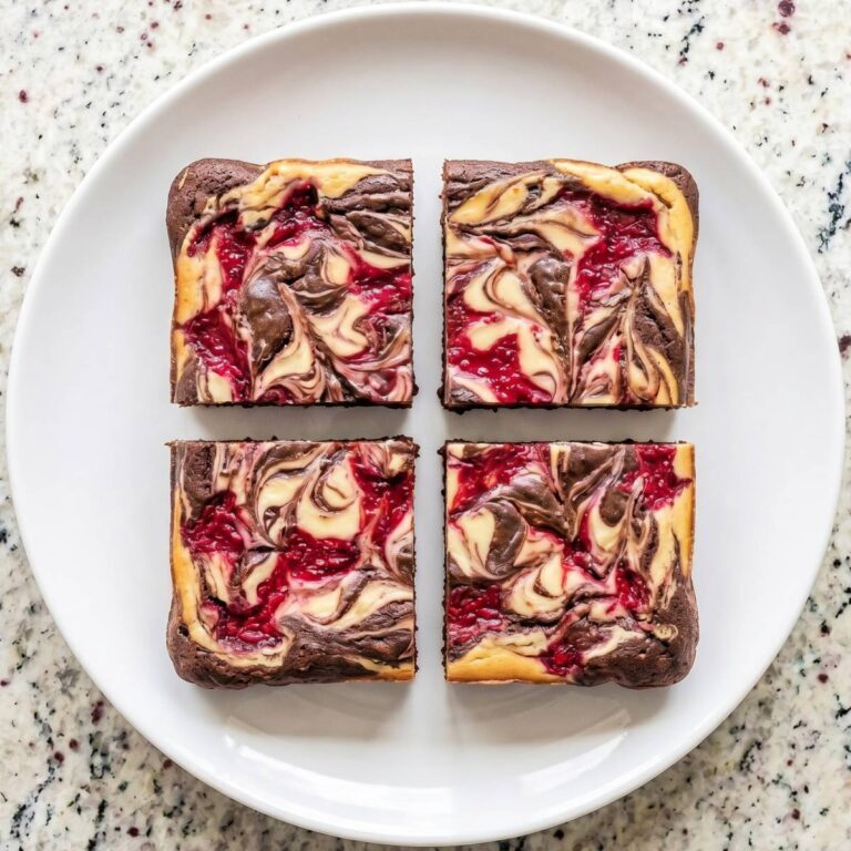 Keto Raspberry Cheesecake Brownies