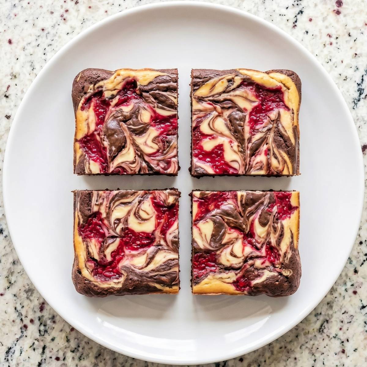 Keto Raspberry Cheesecake Brownies