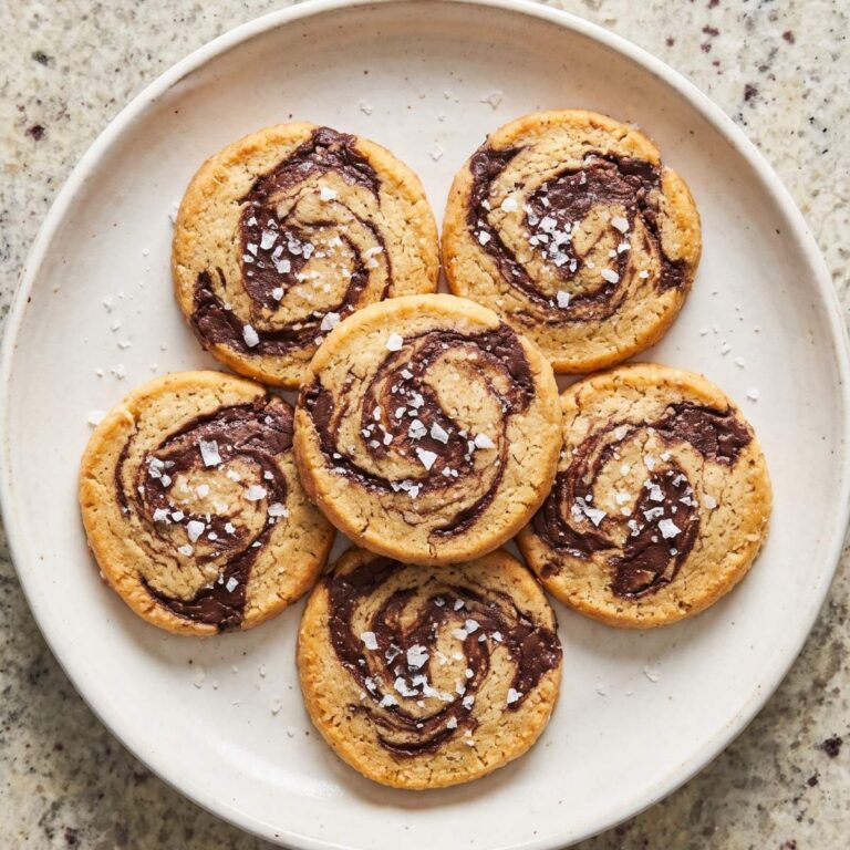Keto Salted Halva Cookies