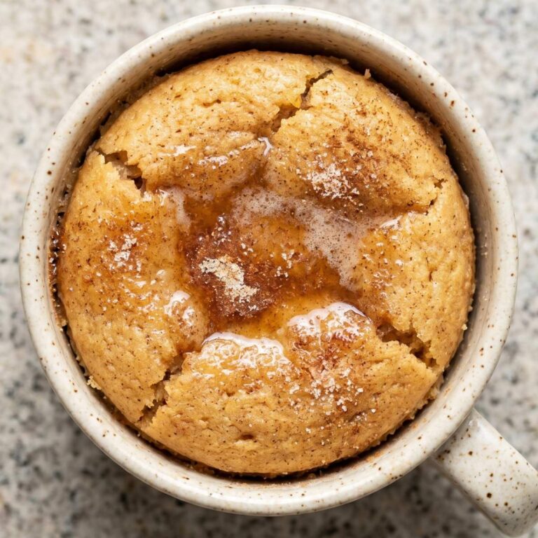 Keto Snickerdoodle Mug Cake