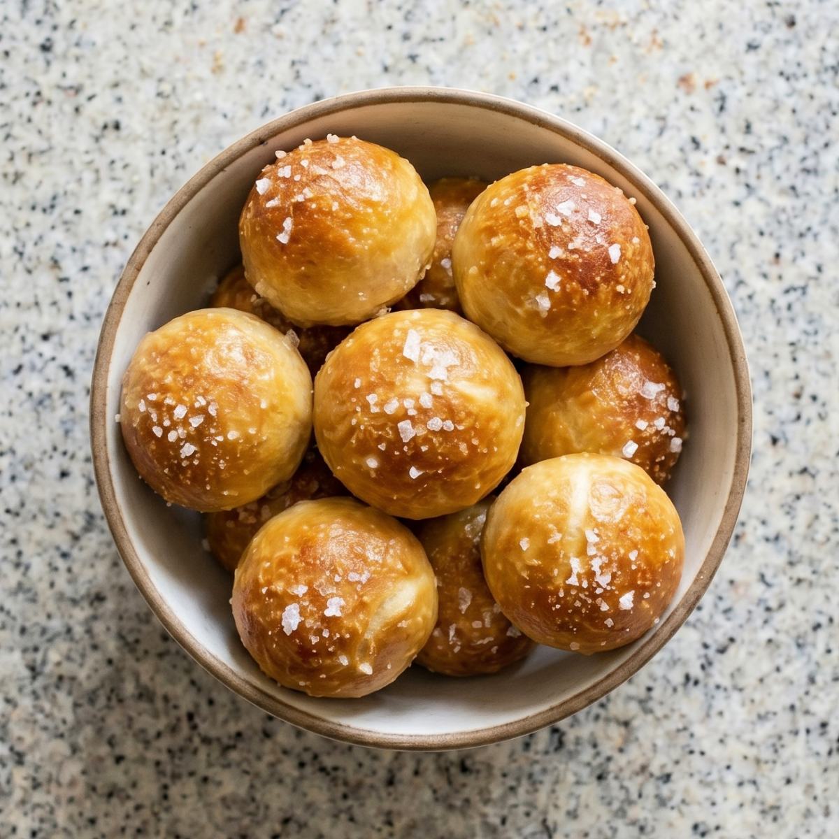 Keto Soft Pretzel Bites