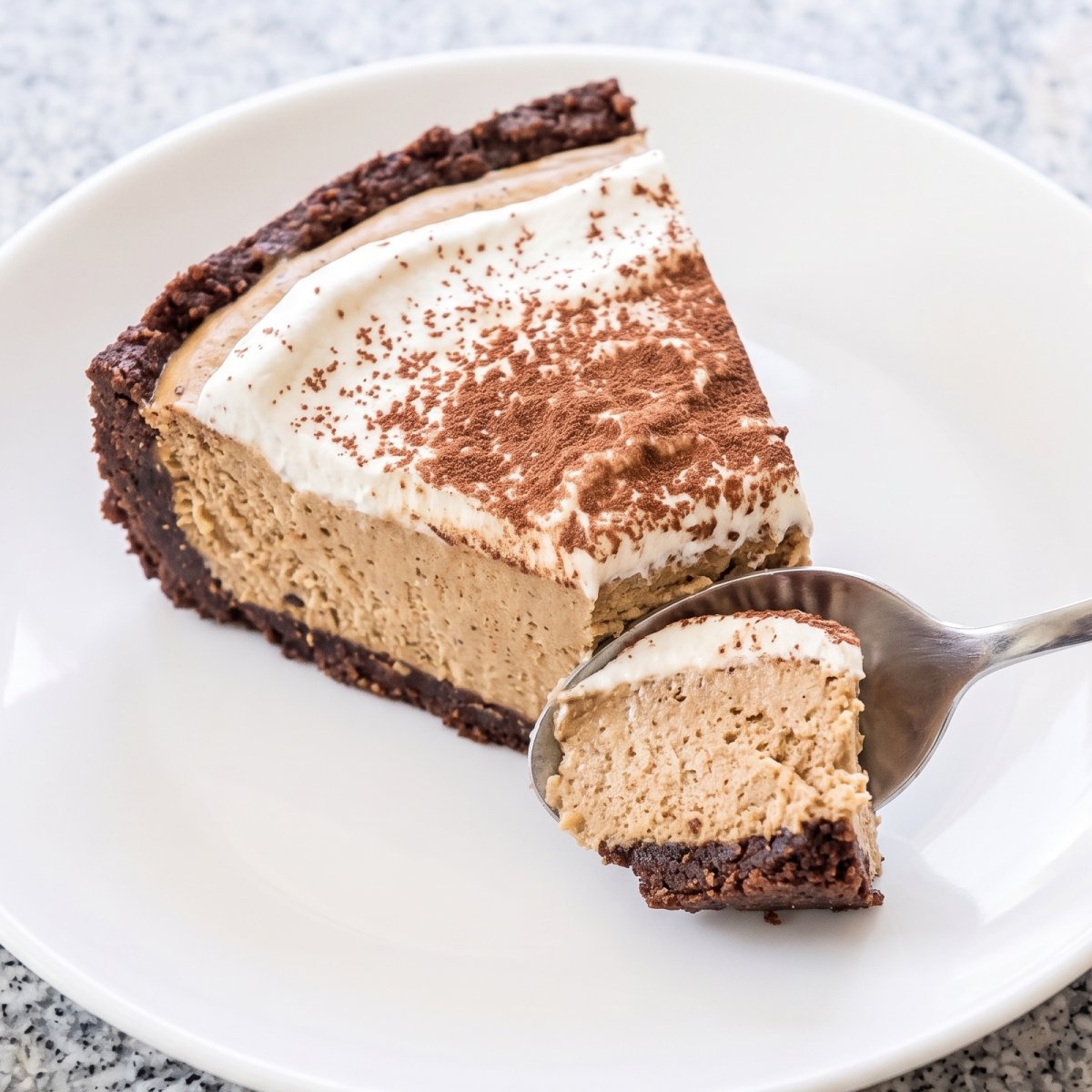 Keto Tiramisu Cheesecake