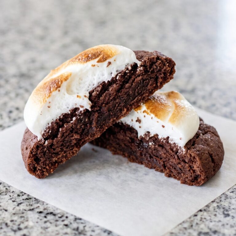 Keto Toasted Marshmallow Cookies