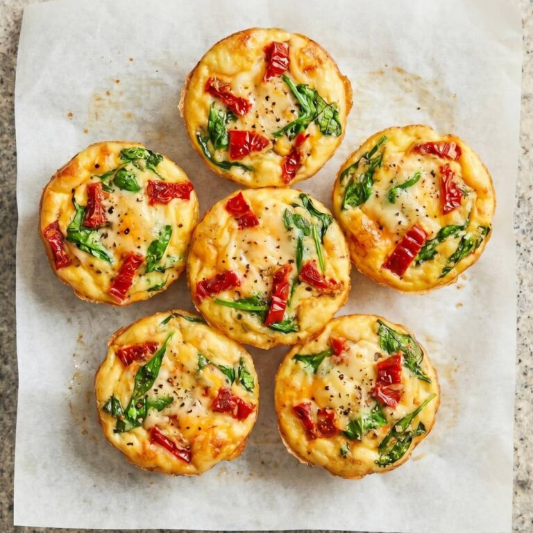 Keto Tuscan Sun-Dried Tomato Egg Bites